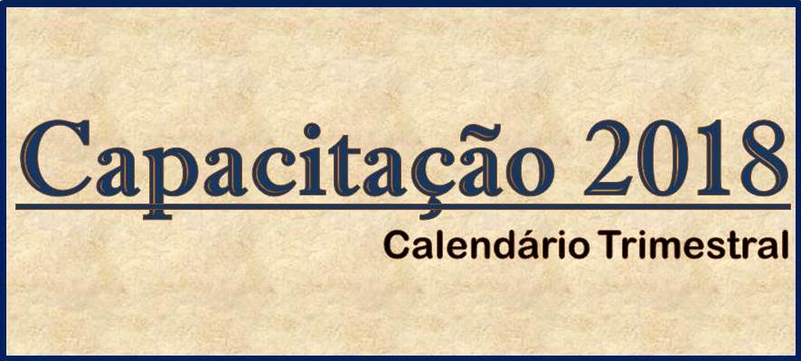 Capacitação 2018